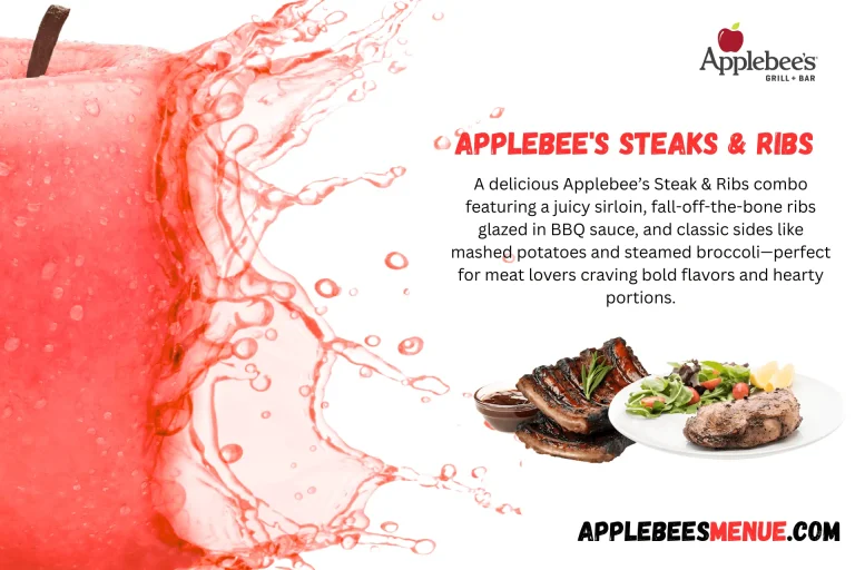 Applebee’s Steak & Ribs Menu