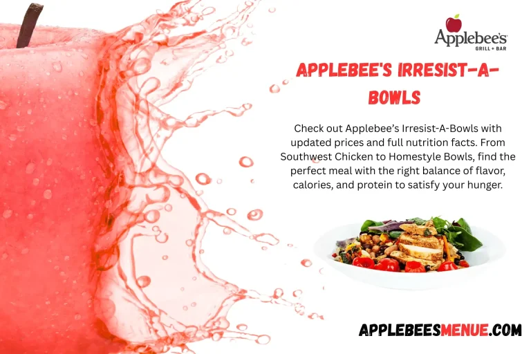 applebee's Irresist-A-Bowls